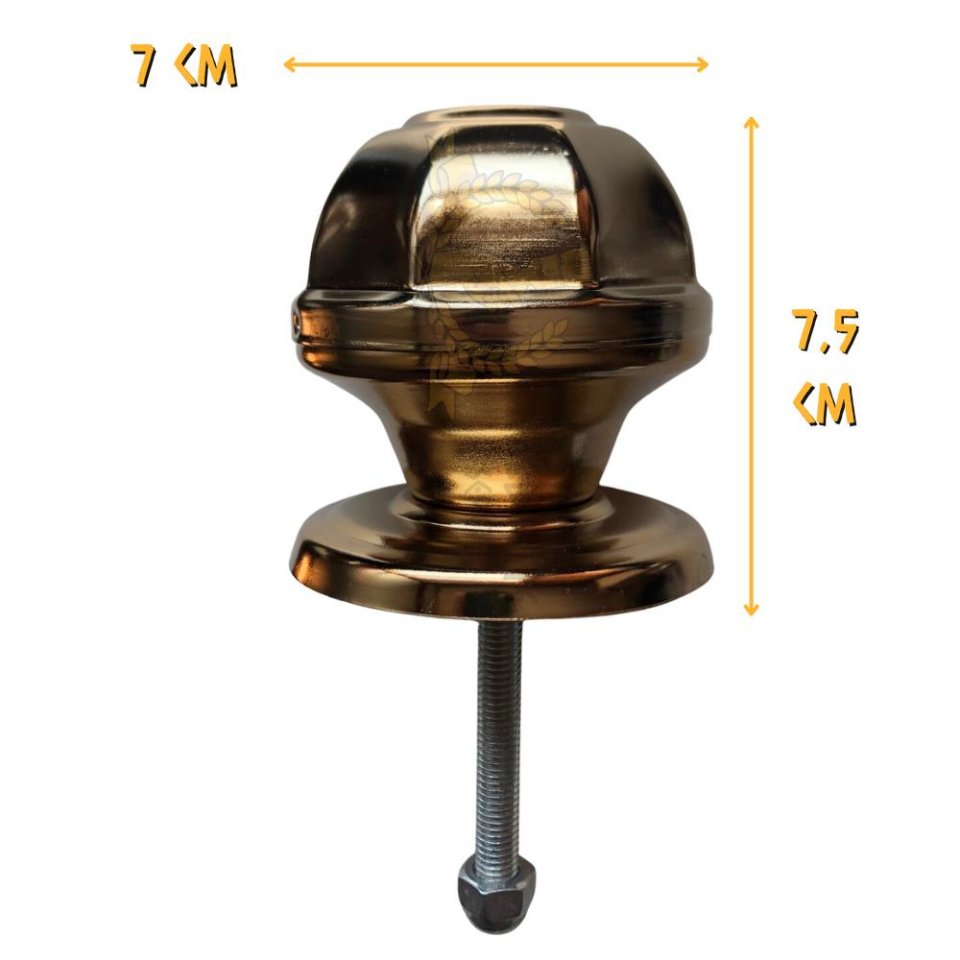 Koral Kapı Babası Çelik Kapı Topuzu Kumru Krom