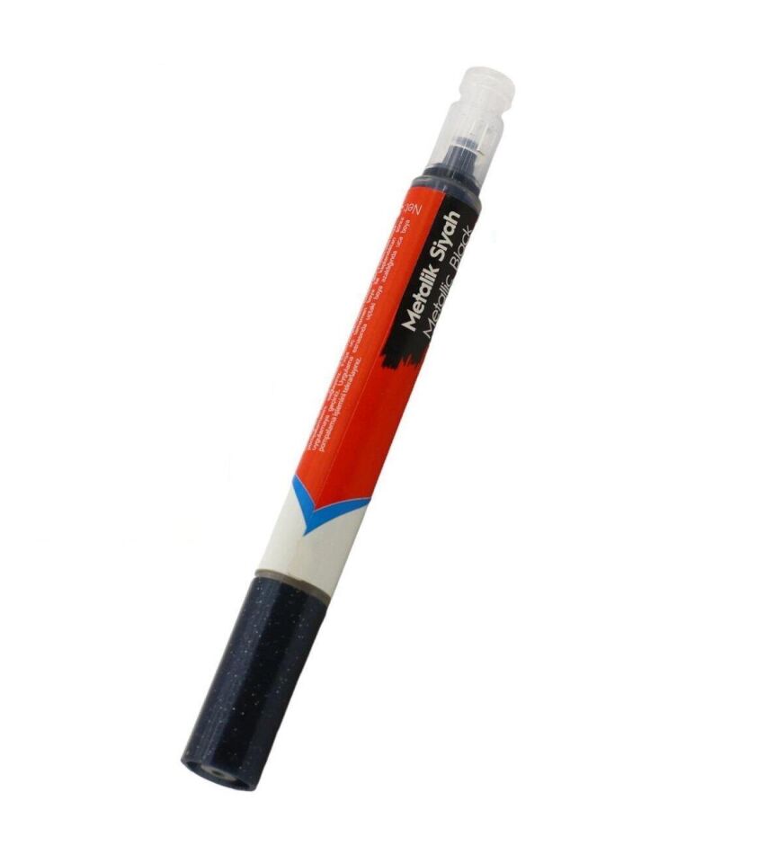 VodaSeal Fırça Uçlu Oto Rötuş Kalemi 5 ml. - Metalik Siyah