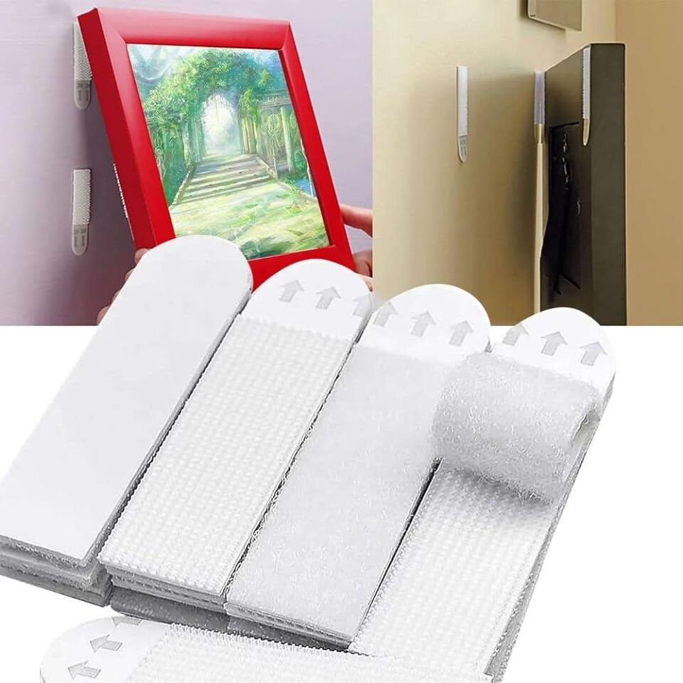 VodaSeal Resim ve Çerçeve Asma Bandı 6 Kg. - Şeffaf - 4 Adetli Set