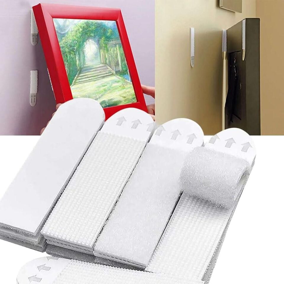 VodaSeal Resim ve Çerçeve Asma Bandı 6 Kg. - Şeffaf - 4 Adetli Set