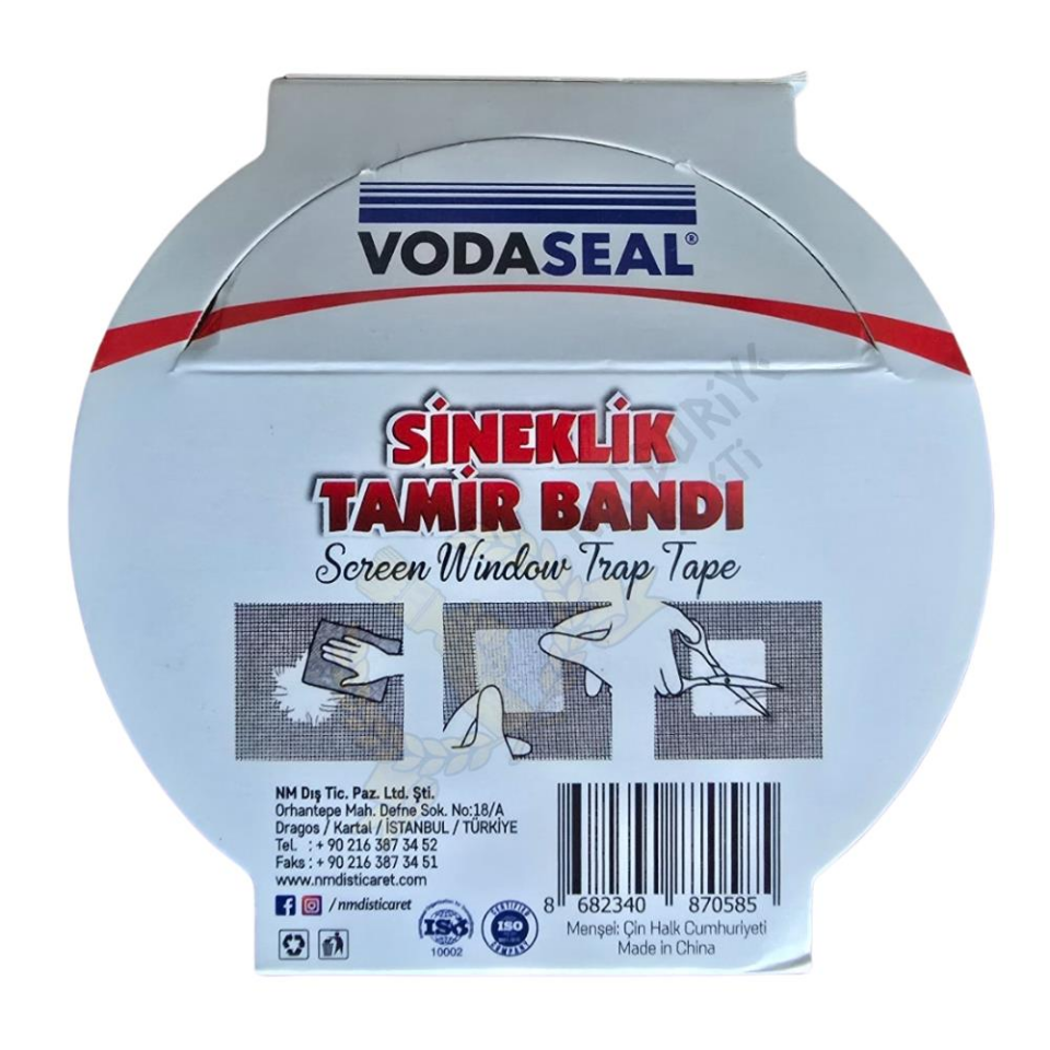 VodaSeal Yapışkanlı Sineklik Tamir Bandı - 50 mm x 2 mt.