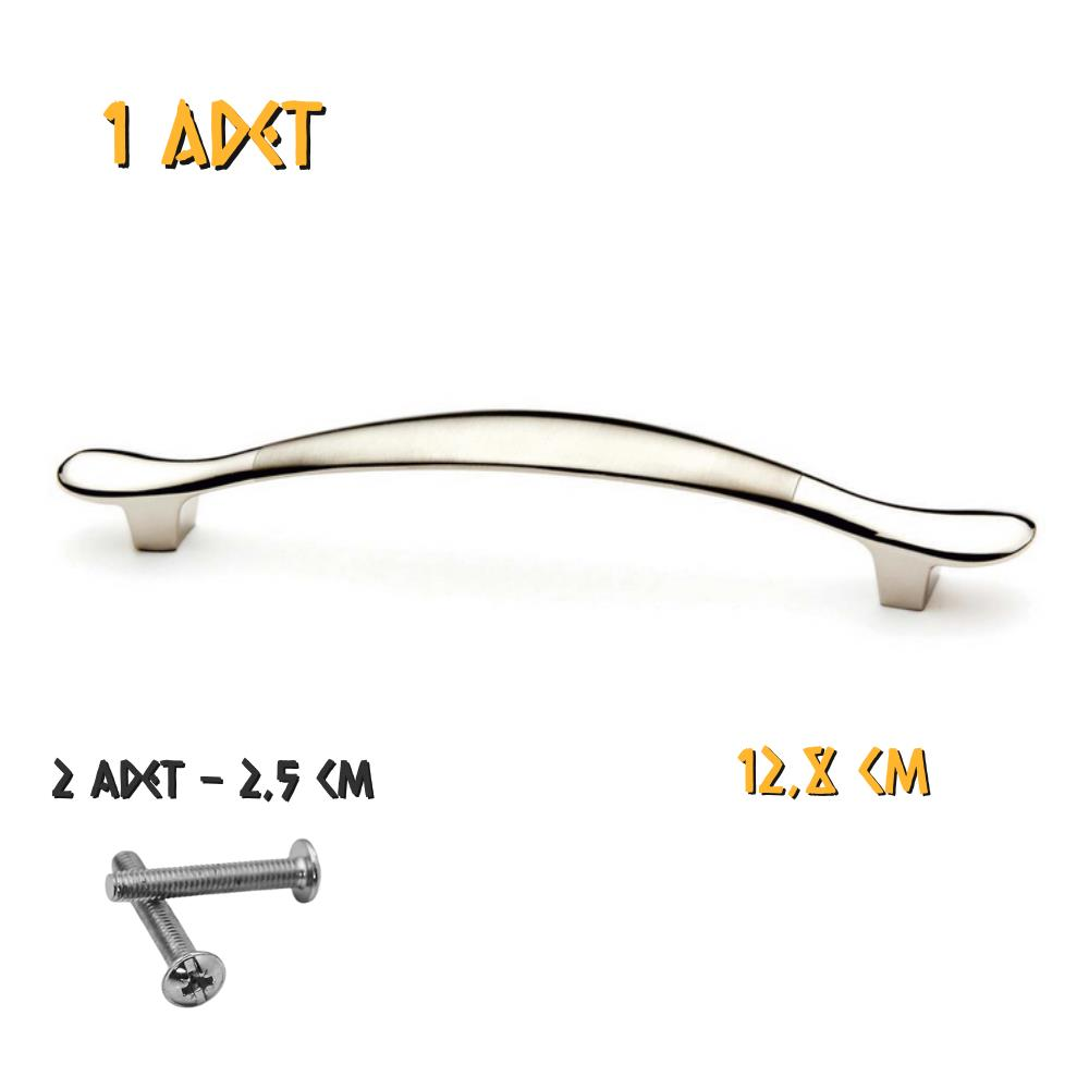 Koral Dolap Çekmece Kulp Karina Saten - 128 mm. - 1 Adet