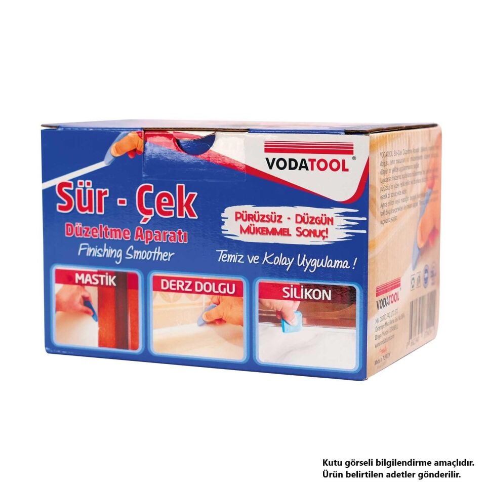 VodaTool Sür-Çek Mastik Silikon Derz Dolgu Düzeltme Aparatı. - 1 Adet