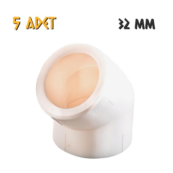 Plastherm PPRC Açık Dirsek 1'' - 32 mm. - 5 Adet