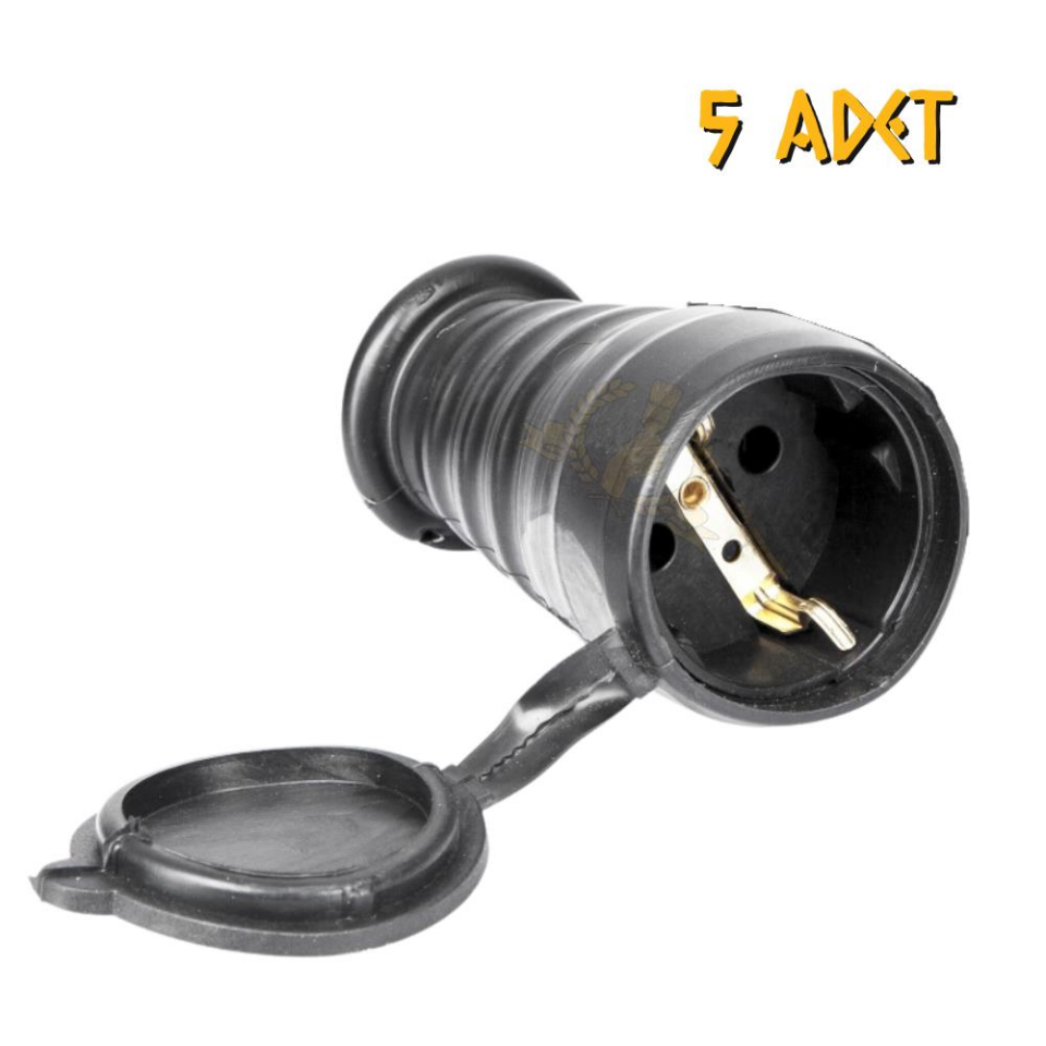 Kupa Monofaze Kauçuk Fiş Dişi - 5 Adet