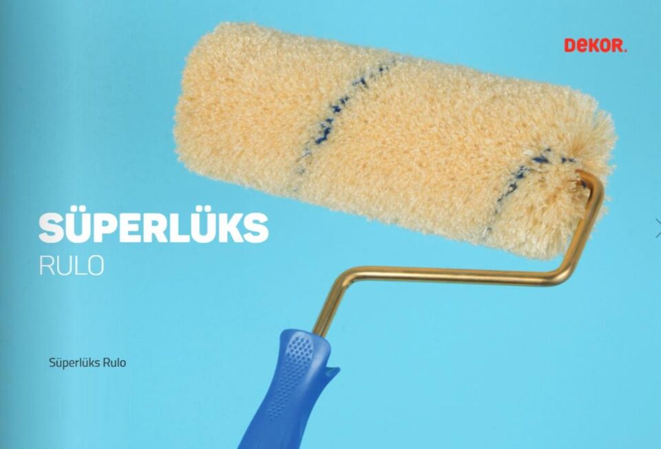 Dekor 1001 Süperlüks Dış Cephe Boya Rulosu 20 cm.