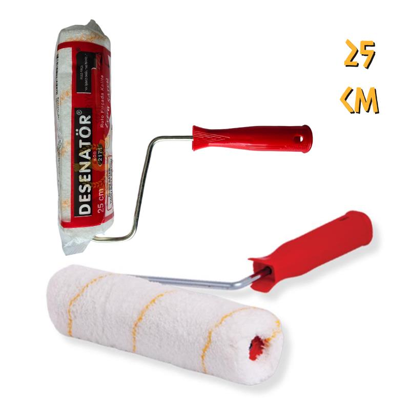 Desenatör Extra Saten İç-Dış Cephe Boya Rulosu - 25 cm