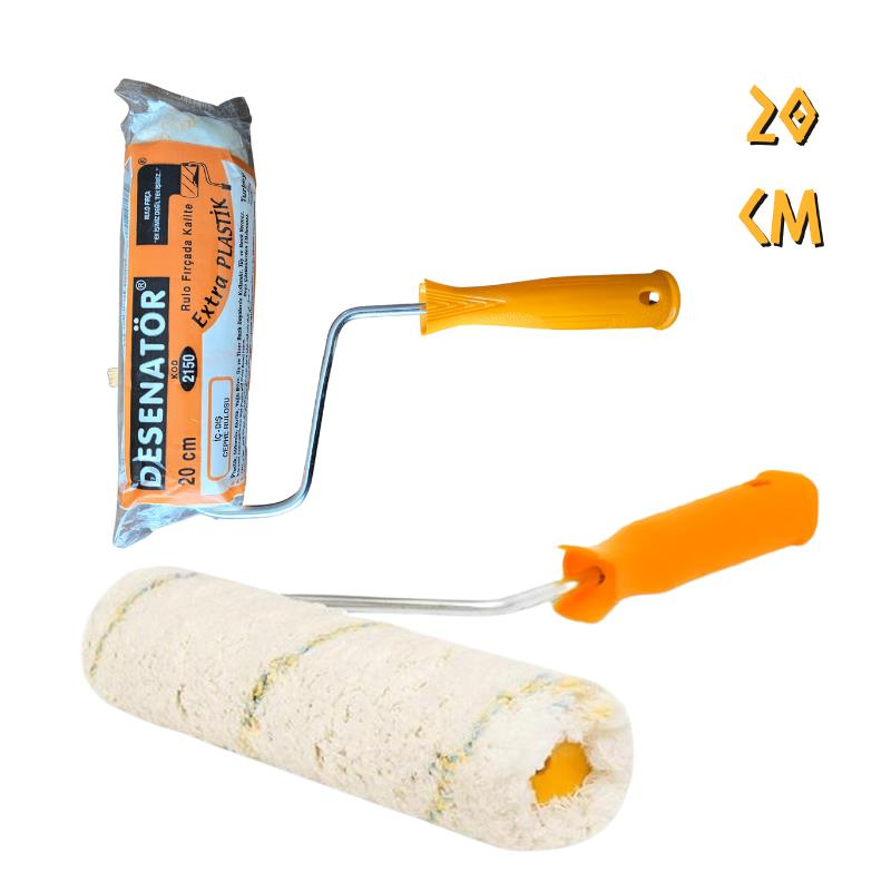 Desenatör Extra Plastik İç-Dış Cephe Boya Rulosu - 20 cm