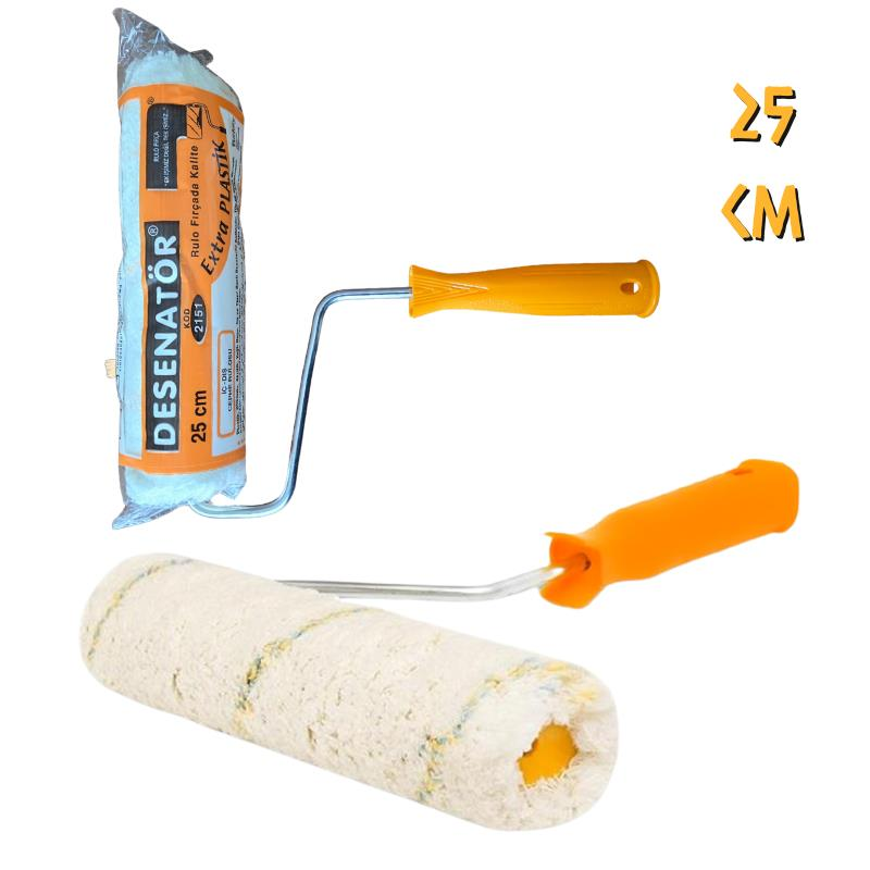 Desenatör Extra Plastik İç-Dış Cephe Boya Rulosu - 25 cm