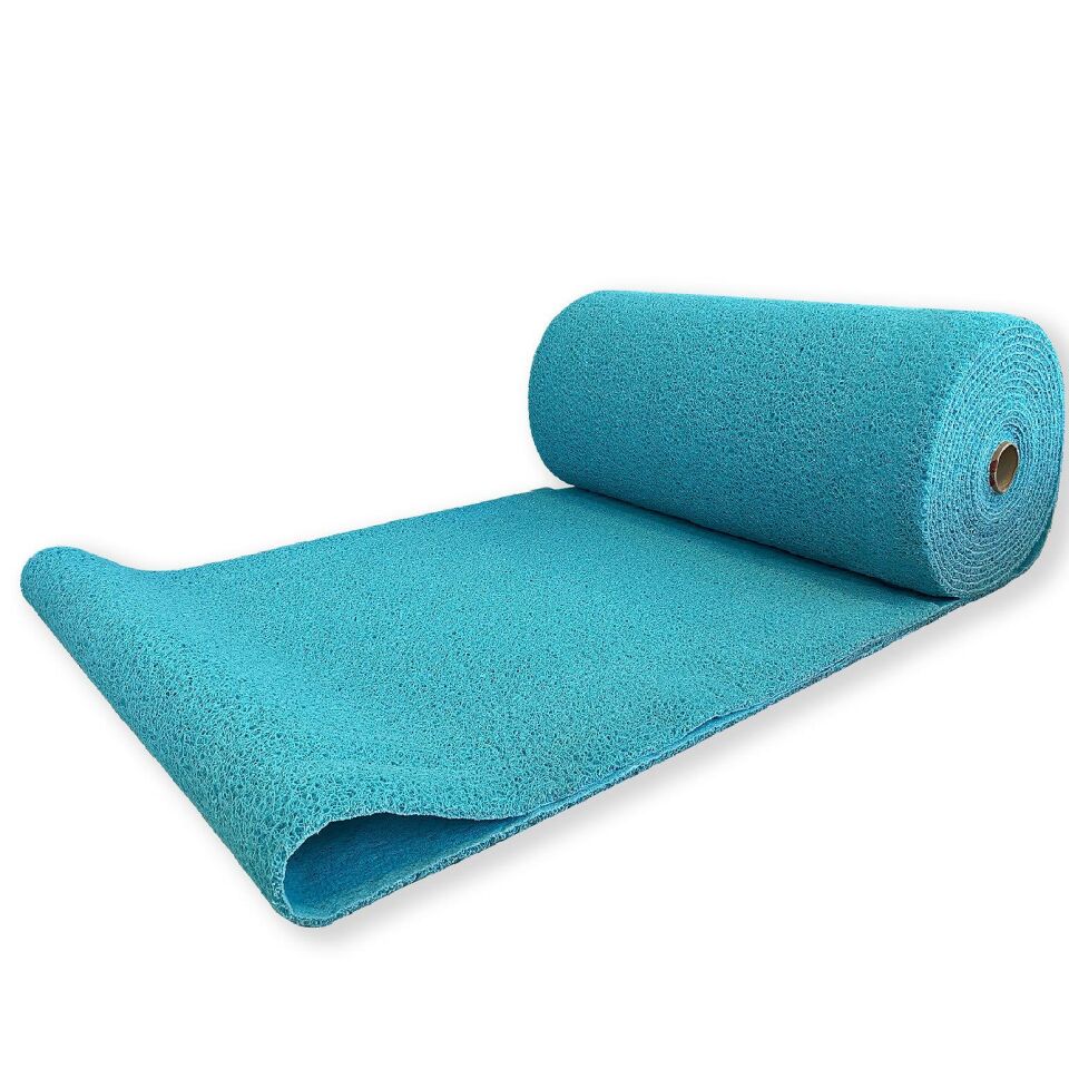 WalkMats Thin Anti-Statik Kıvırcık Paspas Turkuaz - 1 x 2 mt.