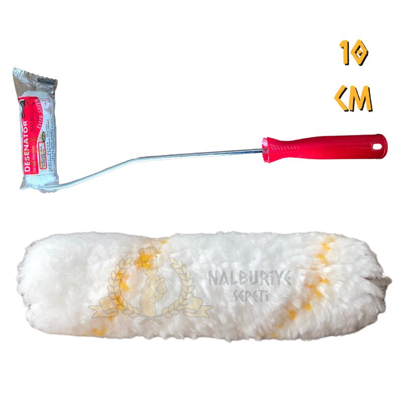 Desenatör Extra Saten Parmak Rulo Takım - 10 cm - 1 Adet
