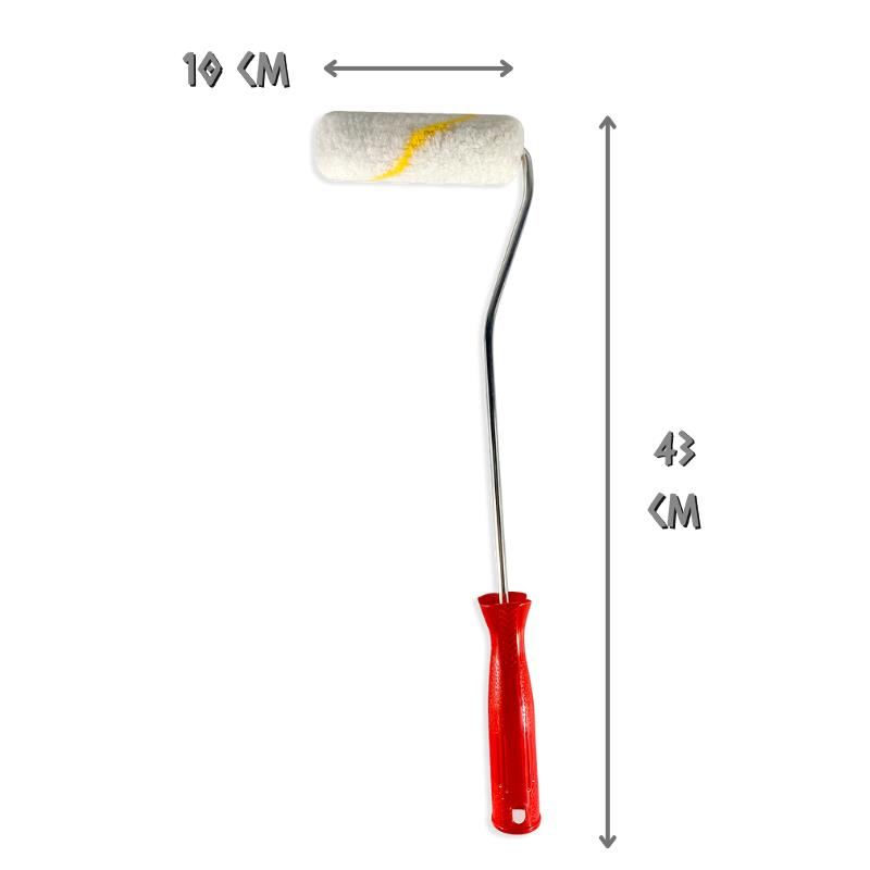 Desenatör Extra Saten Parmak Rulo Takım - 10 cm - 1 Adet