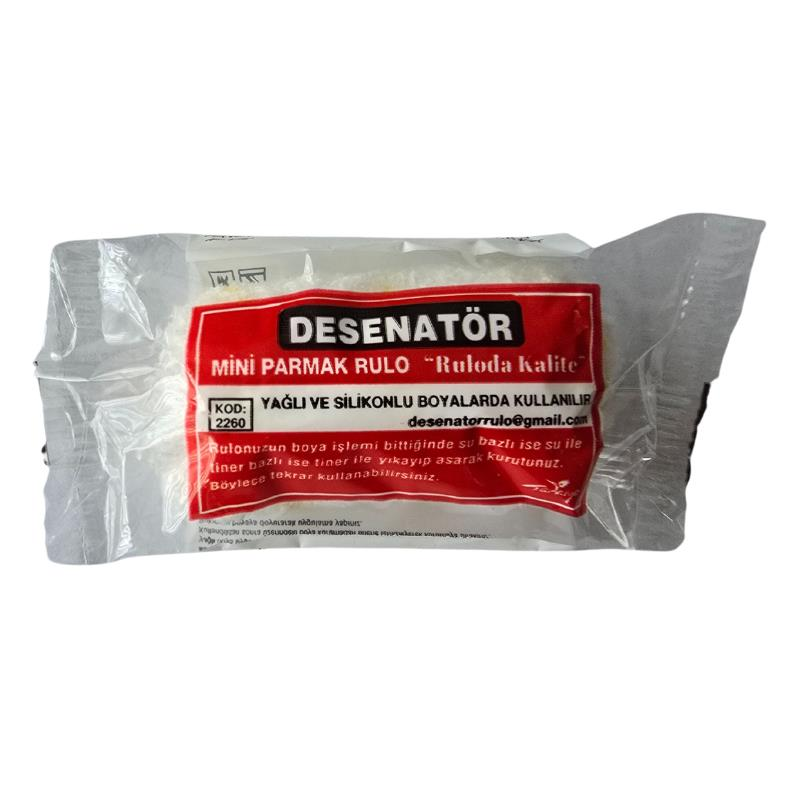 Desenatör Extra Saten Parmak Rulo Takım - 5 cm - 1 Adet