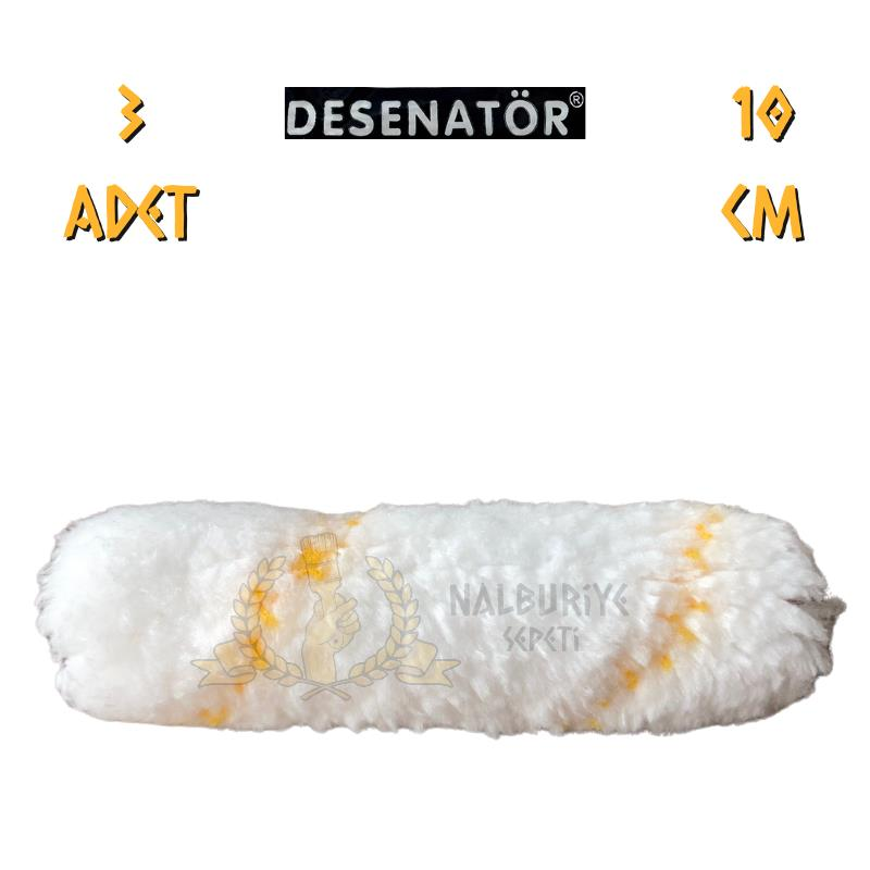 Desenatör Extra Saten Parmak Rulo Yedek - 10 cm - 3 Adet