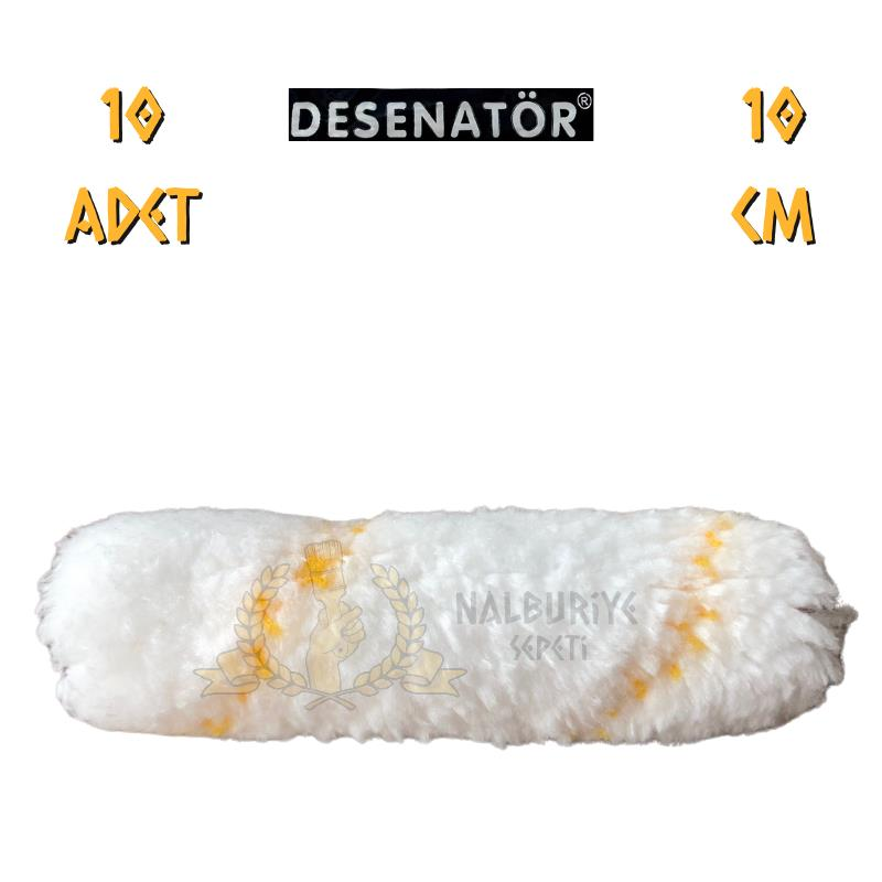 Desenatör Extra Saten Parmak Rulo Yedek - 10 cm - 10 Adet