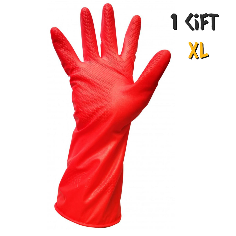Kupa Tyson Lateks Temizlik ve Bulaşık Eldiveni - No: 10 XLarge - 1 Çift