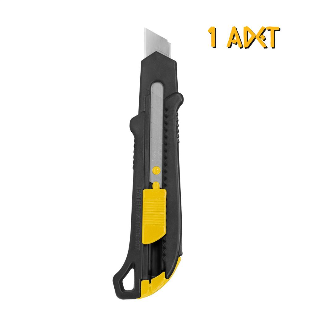 Kupa Profesyonel Plastik Maket Bıçağı Falçata Sarı-Siyah - 1 Adet