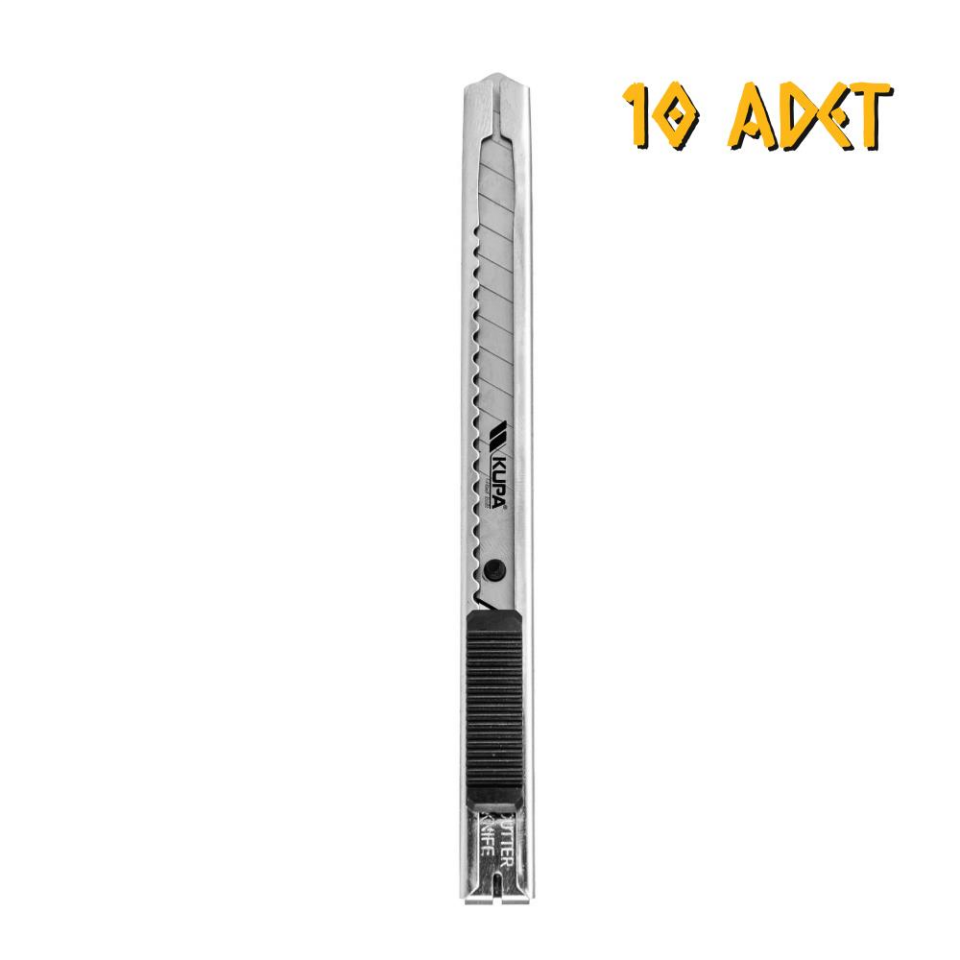 Kupa Metal Dar Maket Bıçağı Falçata - 9 X 0.4 mm. - 10 Adet