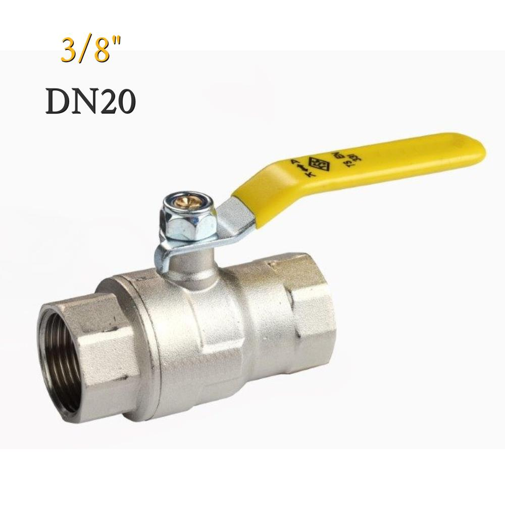 Türkoğlu Küresel Doğalgaz Vanası Standart - TS EN 331 - DN20 3/4'' - 1 Adet