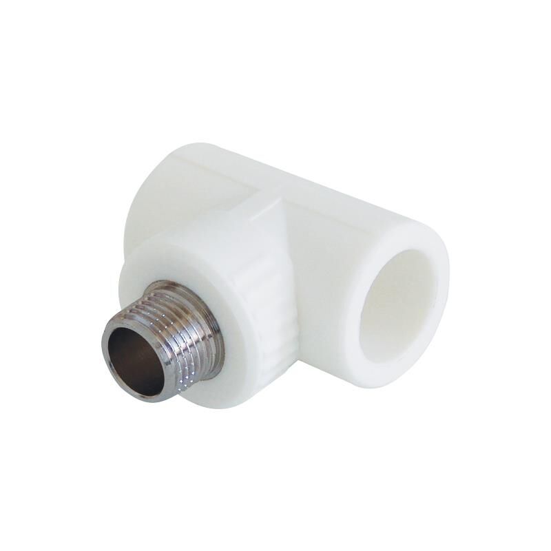 Plastherm PPRC Geçme T Parçası - Dış Dişli - 32x3/4'' - 1 Adet