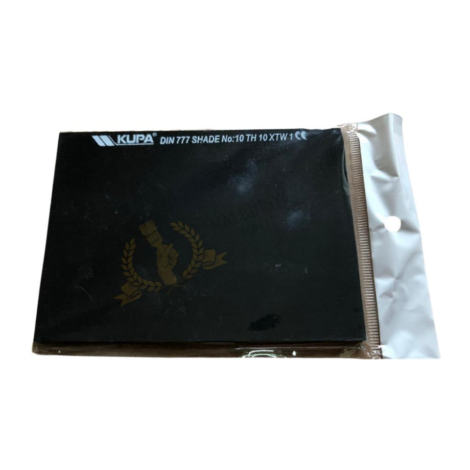 Kupa Kaynak Maske Camı DIN777 - 80 mm X 3 mm - 10 Adet