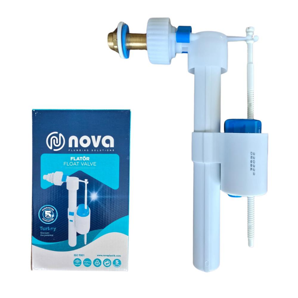 Nova Rezervuar Doldurma Flatörü - 4724 Yandan 3/8 Pirinç Girişli