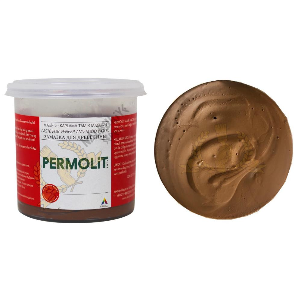Permolit Masif ve Kaplama Ahşap Tamir Macunu CEVİZ 220 gr.