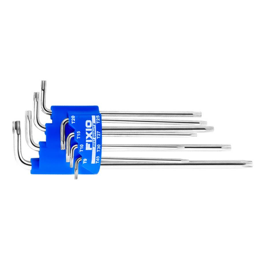Fixio Torx Alyan Anahtar Takımı - Uzun - 8 Parça Tork Allen