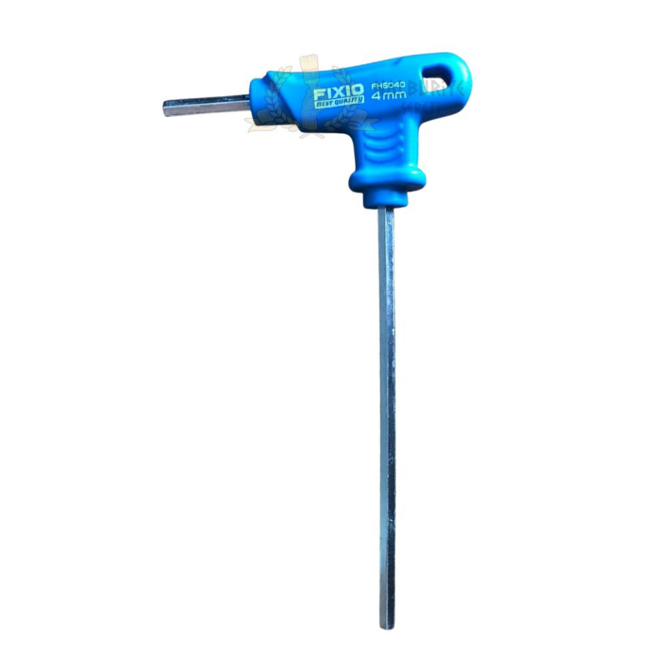Fixio Saplı Avuç İçi T Alyan Anahtar - 4 mm.