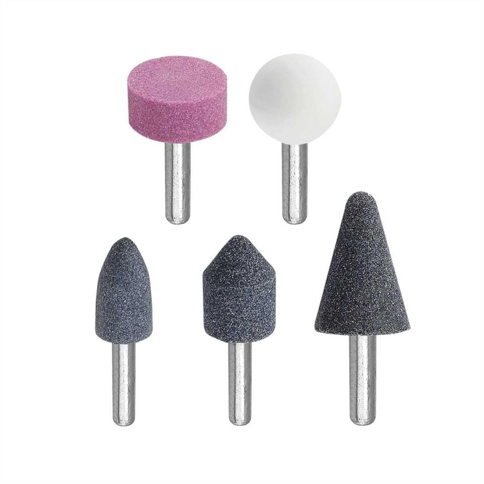 SGS Metal ve Ahşap Mini Taşlama Matkap Ucu Seti - 5 Parça