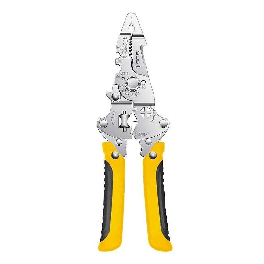 SGS Çok Amaçlı Elektrikçi Pense - Tel ve Kablo Kesme-Sıyırma-Kıvırma