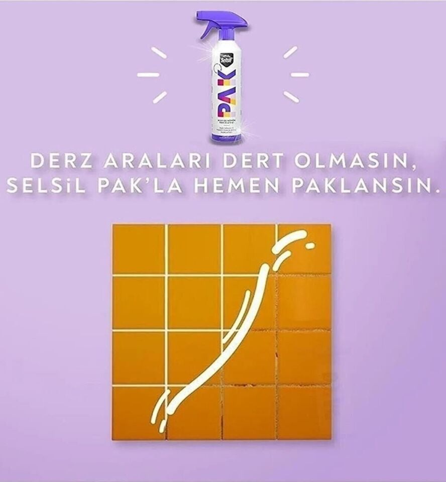 Selsil PAK Mucize Temizleyici Sprey 500 ml.