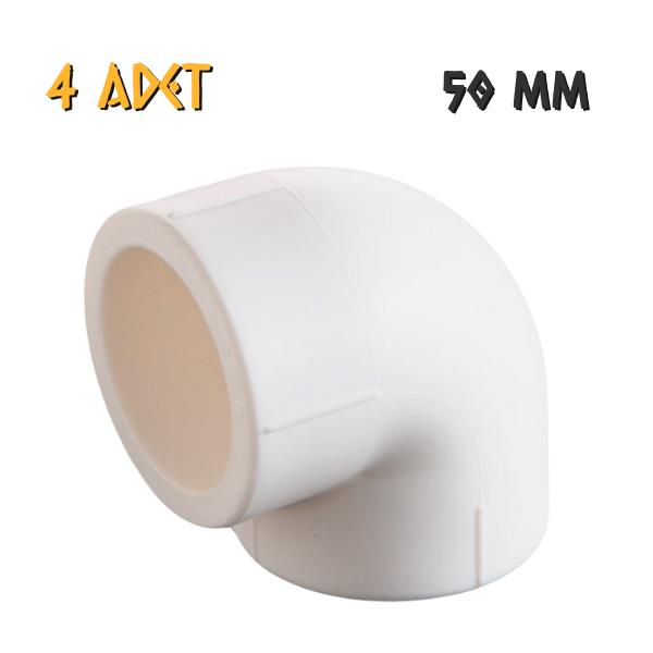 Plastherm PPRC Kapalı Dirsek 11/2¨ - 50 mm. - 4 Adet