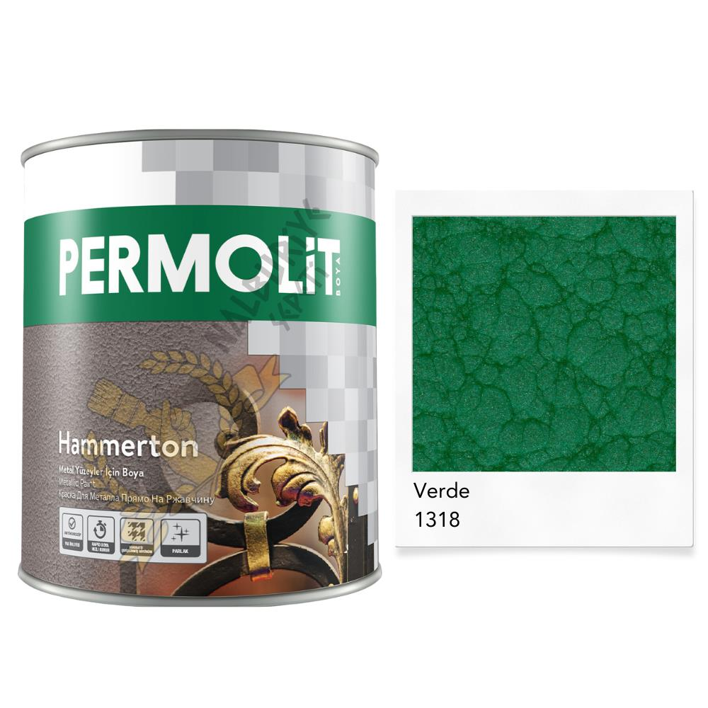 Permolit Hammerton Dekoratif Metal Boyası VERDE 2.2 Lt.