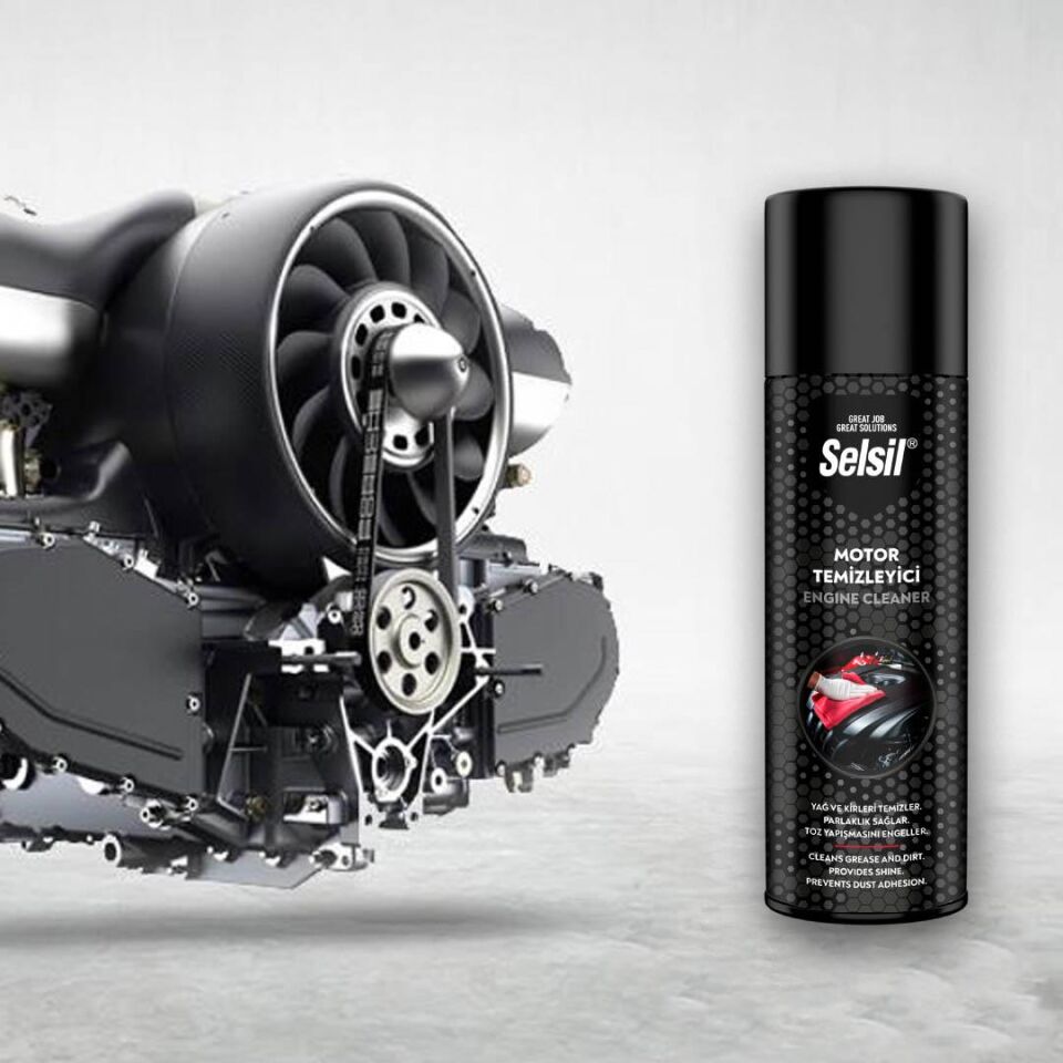 Selsil Susuz Motor Temizleme Spreyi 500 ml.