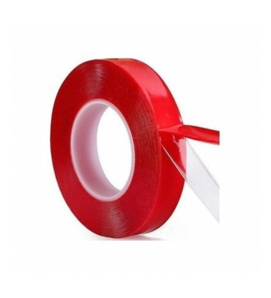 Kupa Çift Taraflı Akrilik Silikonize Bant - 18 mm. X 2 mt. - 1 Adet