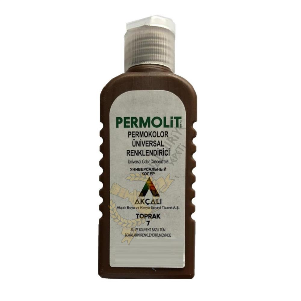 Permolit Üniversal Renklendirici Renk Tüpü TOPRAK 50 ml.