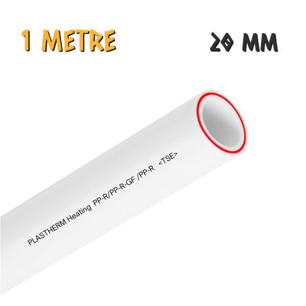 Plastherm PPRC Kompozit Boru 1/2'' - 20 mm. - 1 Metre