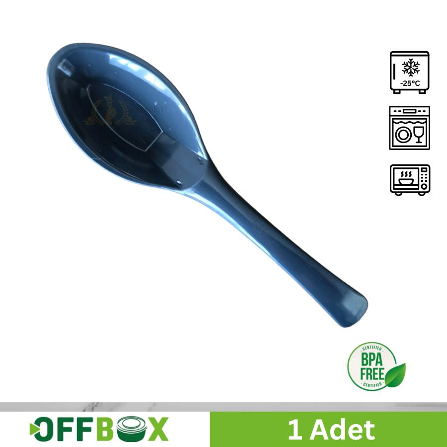 Offbox Mini Baharat Kaşığı Antrasit - 1 Adet