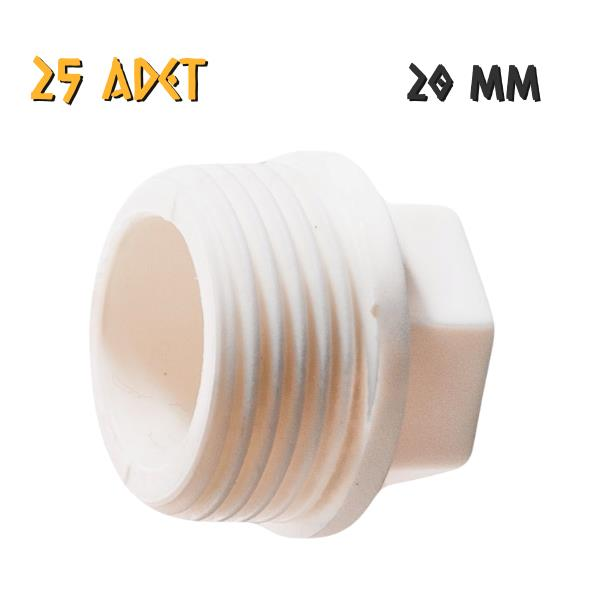 Plastherm PPRC Kör Tapa - 20 mm. - 25 Adet