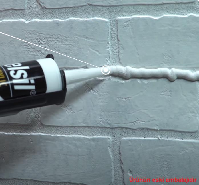 Selsil Yağmura Dayanıklı Silikonize Mastik ALTIN MEŞE 485 gr. - 5 Adet